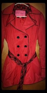 Betsey Johnson trench coat